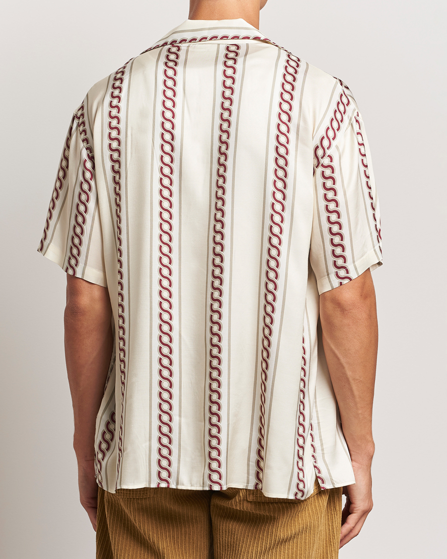 Herr | Skjortor | Drôle de Monsieur | Link Cuban Shirt Ecru