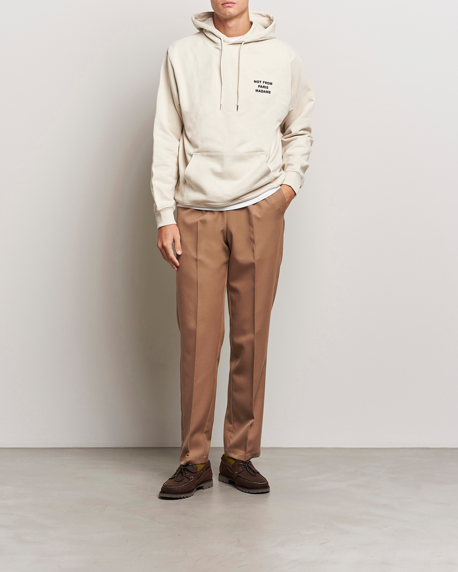 Herr | Byxor | Drôle de Monsieur | Drawstring Trousers Brown