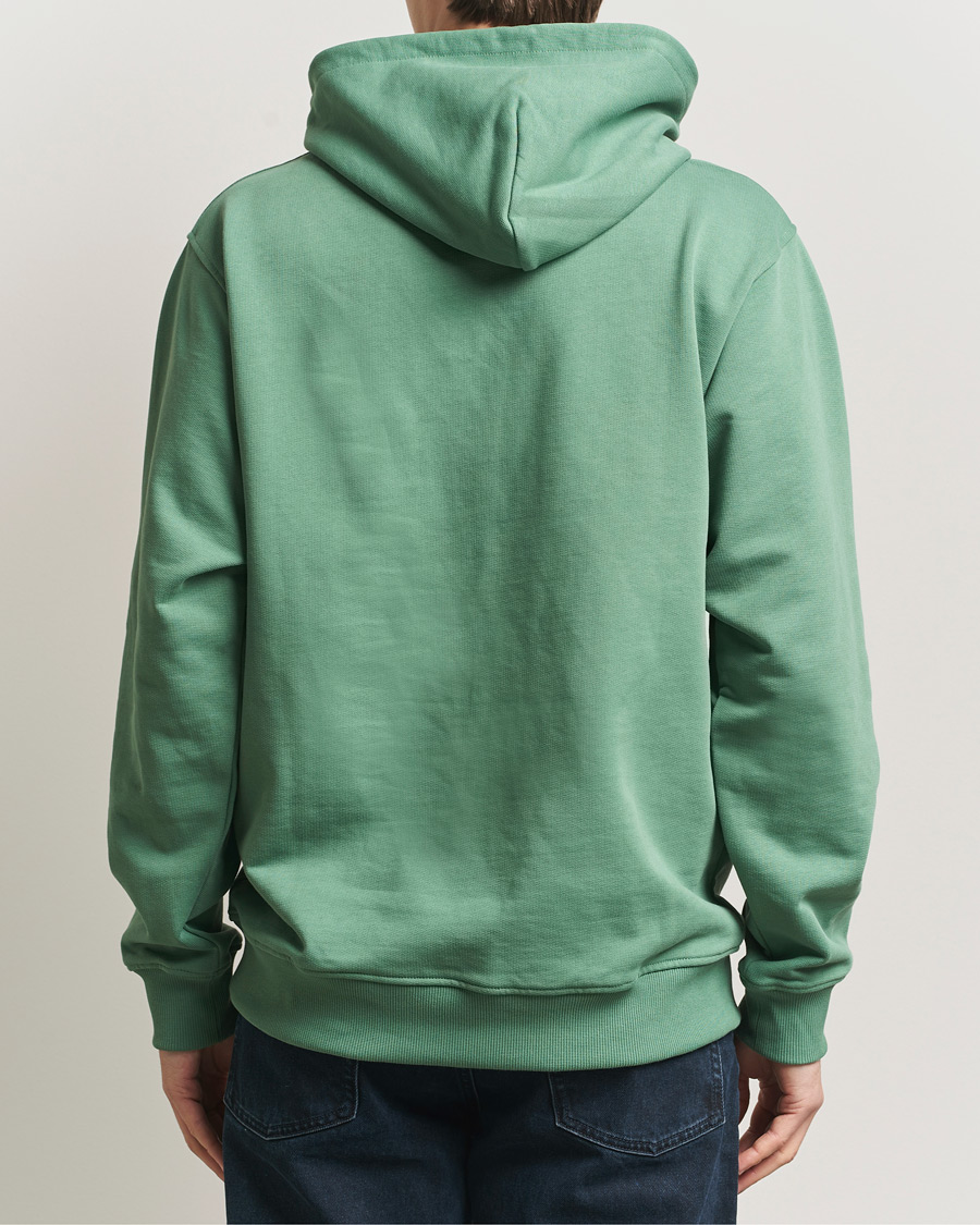 Herr | Tröjor | Drôle de Monsieur | Classic Slogan Hoodie Water Green