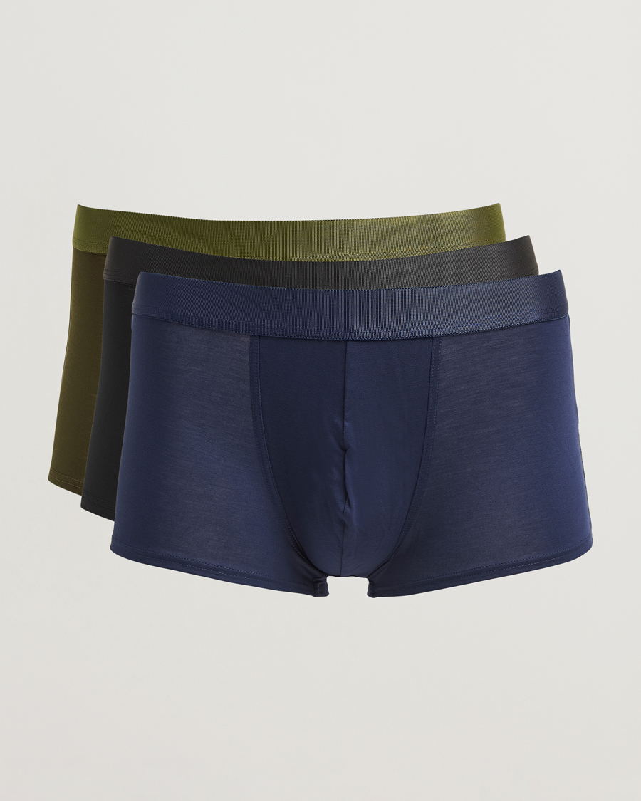 Herr | Underkläder | CDLP | 3-Pack Boxer Trunk Black/Navy/Olive
