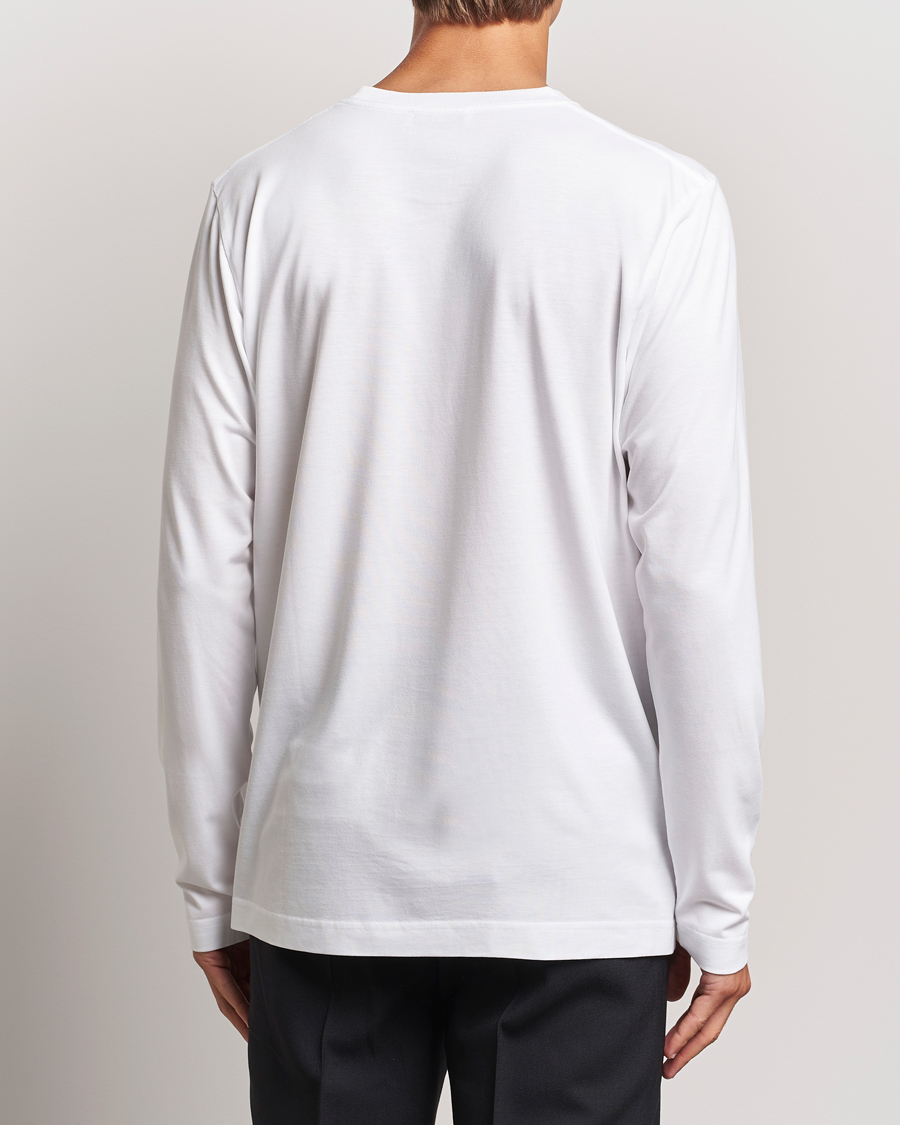 Herr | T-Shirts | CDLP | Midweight Long Sleeve T-Shirt White