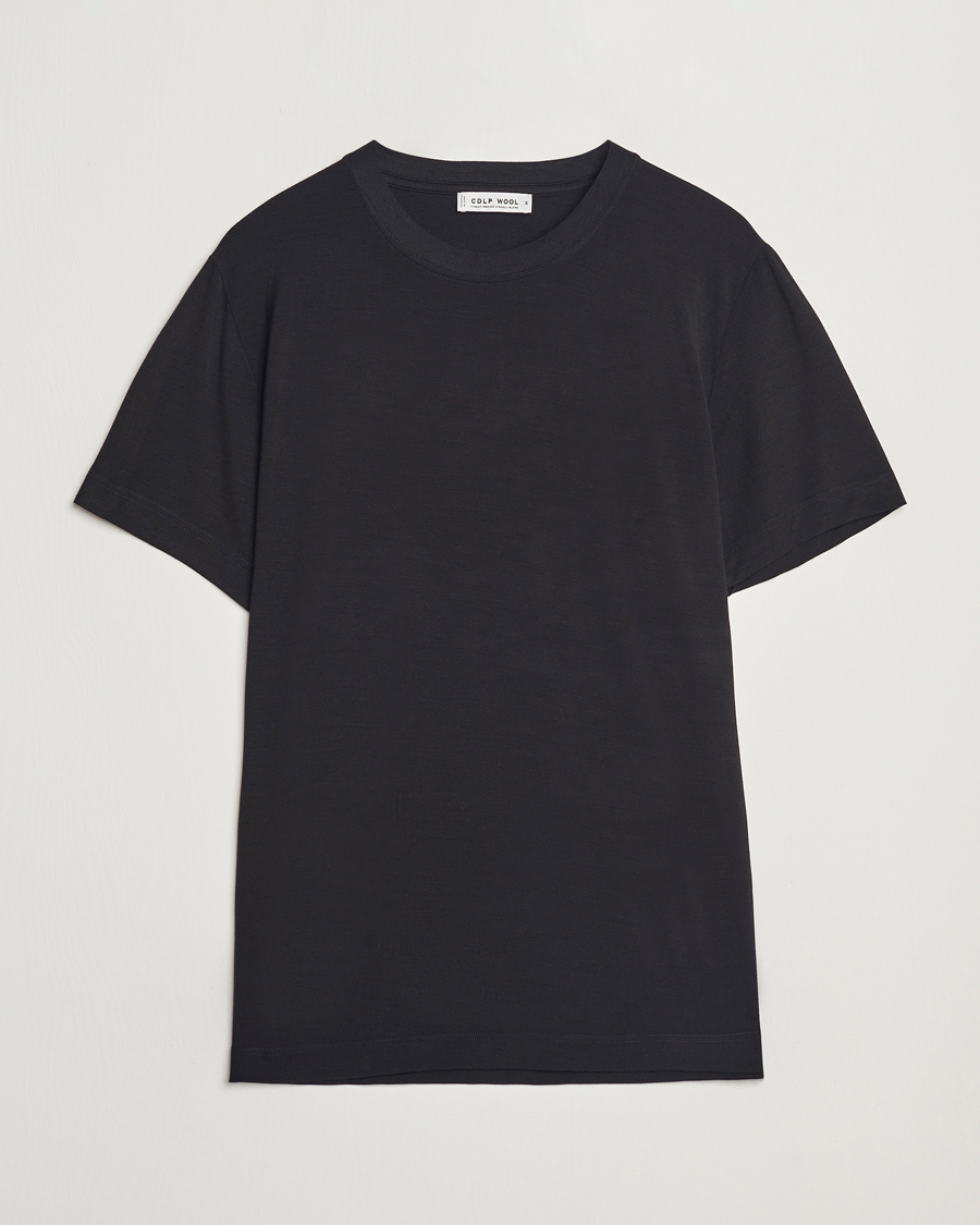 Herr | T-Shirts | CDLP | Wool T-Shirt Black