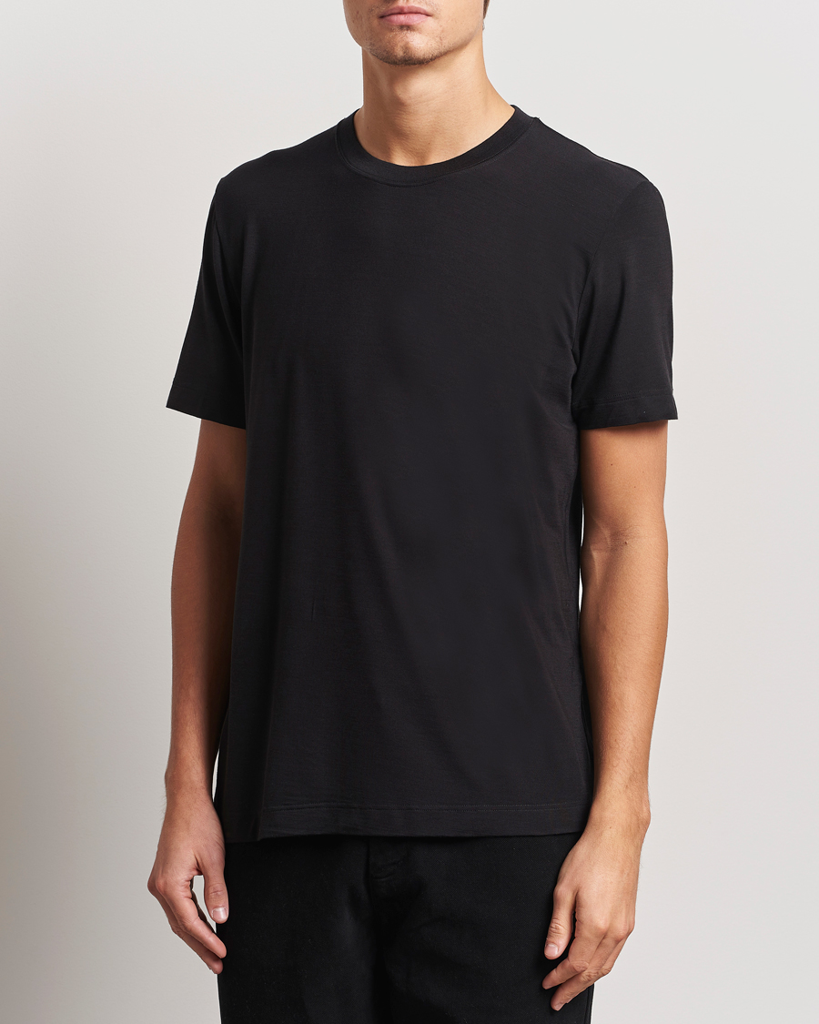 Herr | T-Shirts | CDLP | Wool T-Shirt Black