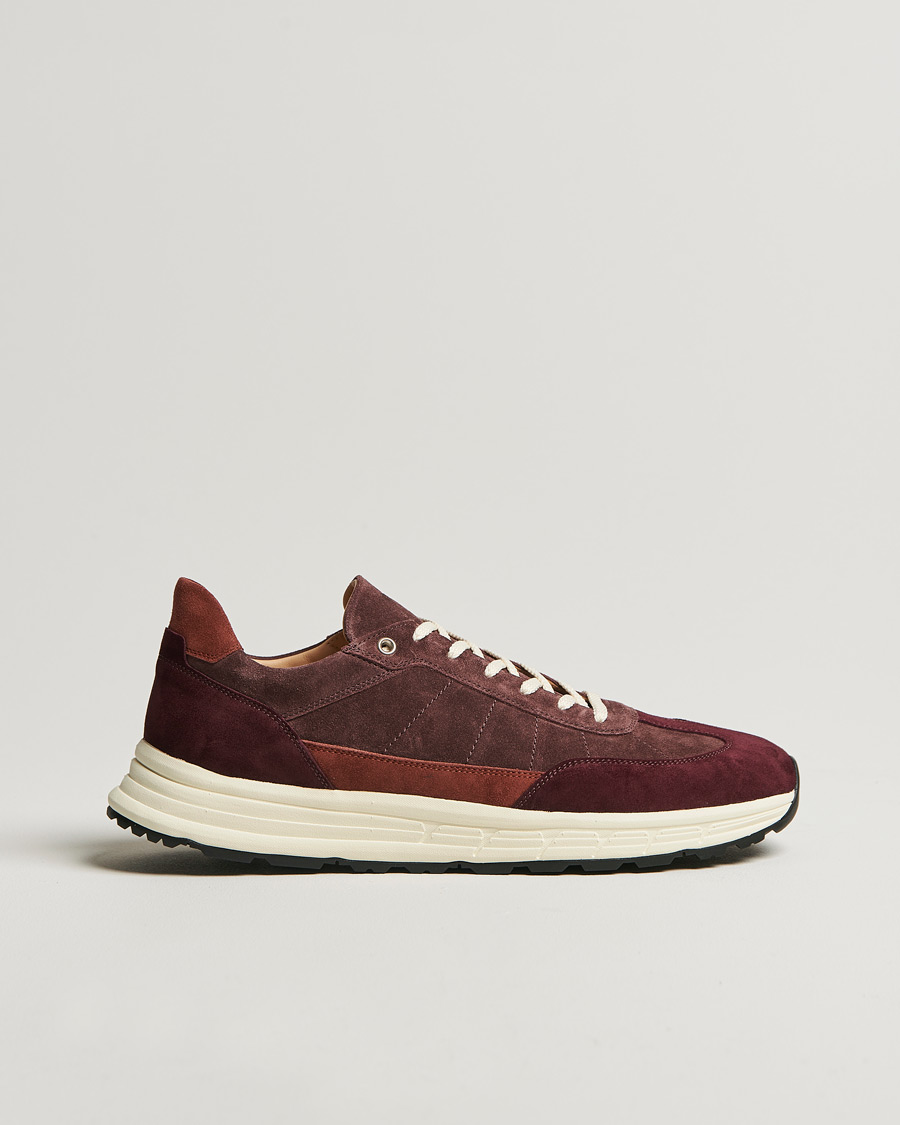 Herr | CQP Renna Suede Runner Burgundy | CQP | Renna Suede Runner Burgundy