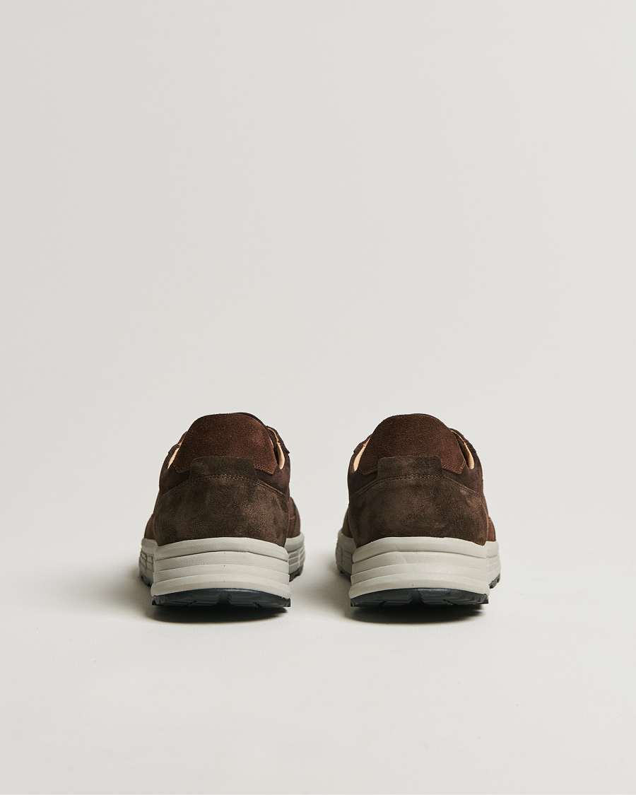Herr | Sneakers | CQP | Renna Suede Runner Dark Brown