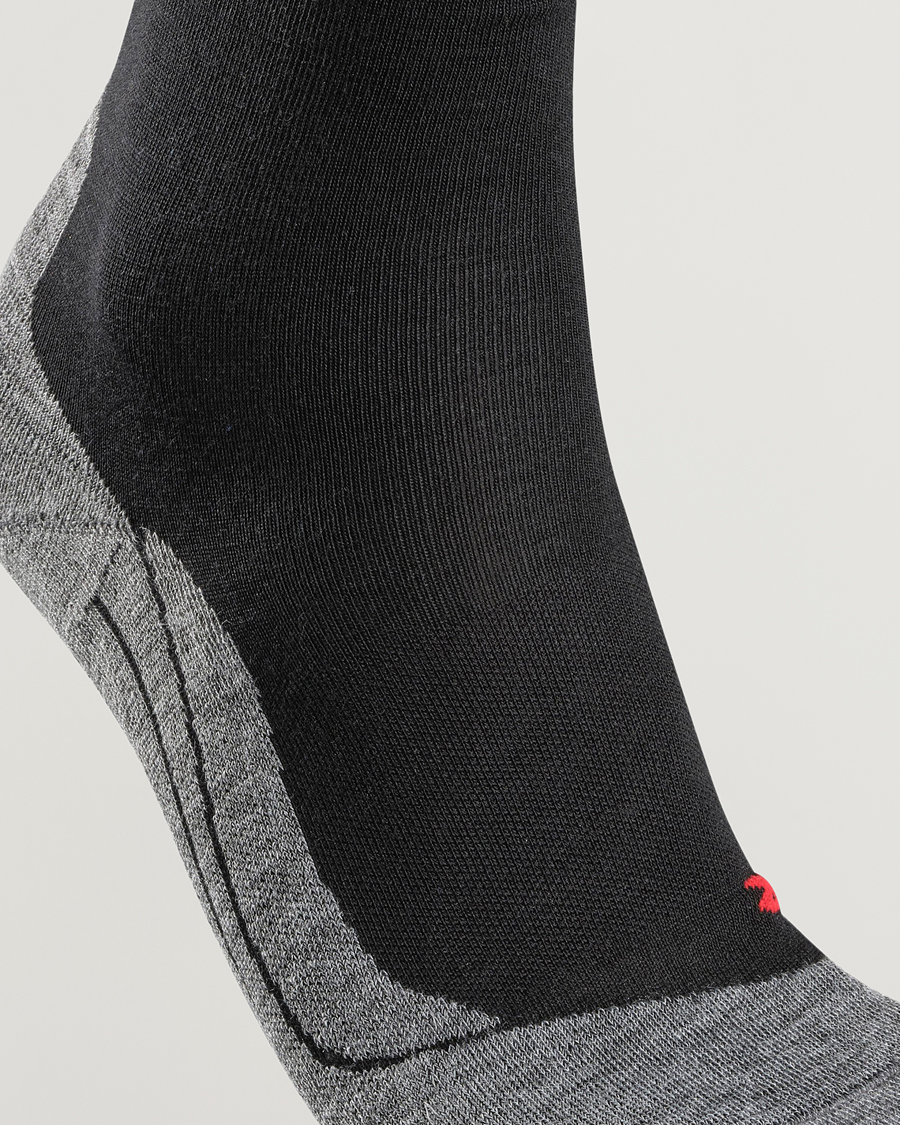 Herr | Underkläder | Falke Sport | RU4 Endurance Wool Running Socks Black Mix