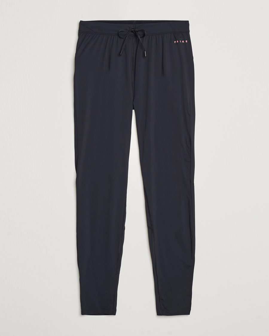 Herr | Byxor | Falke Sport | Running Pants Black
