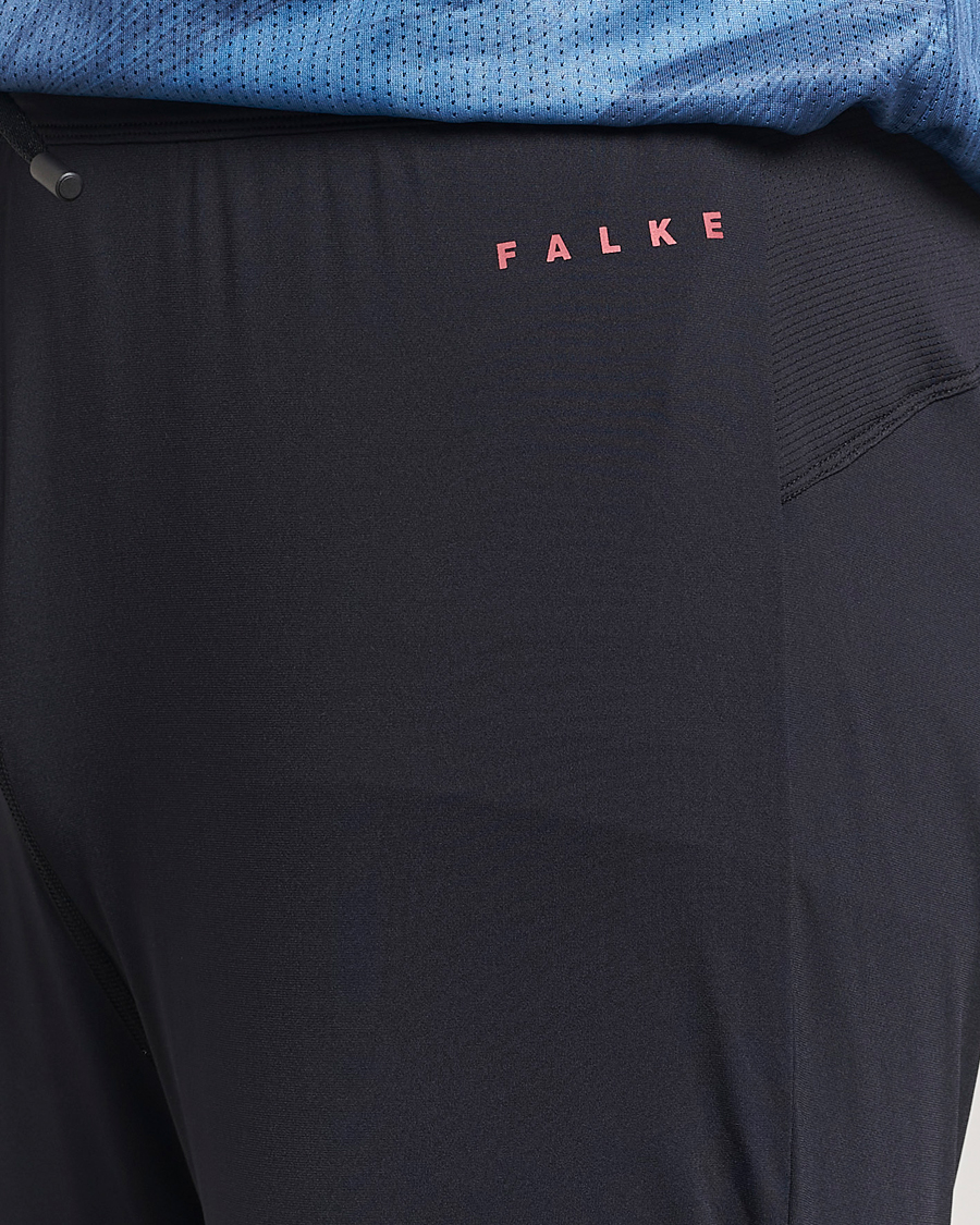 Herr | Byxor | Falke Sport | Running Pants Black
