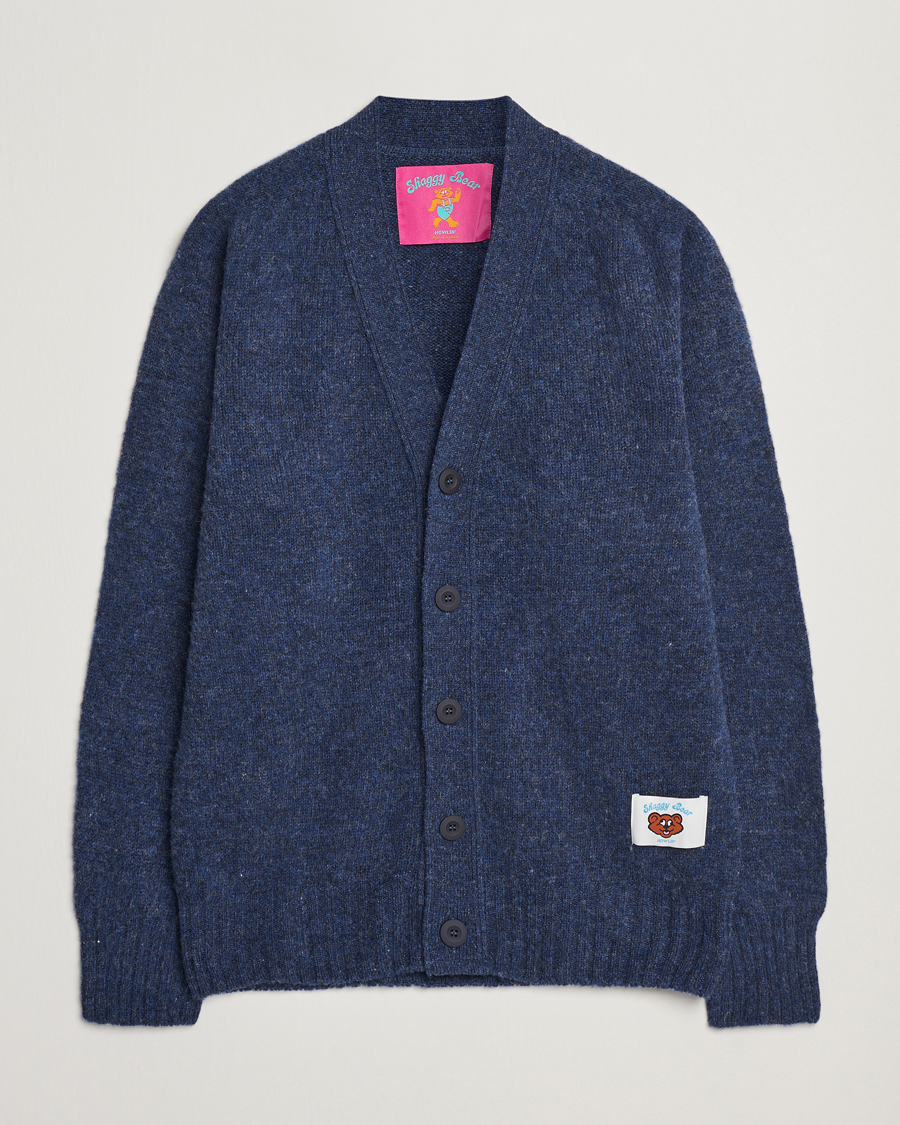 Herr | Tröjor | Howlin' | Shaggy Bear Cardigan Denim