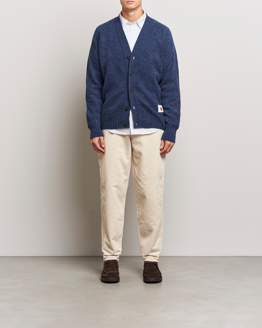 Herr | Tröjor | Howlin' | Shaggy Bear Cardigan Denim