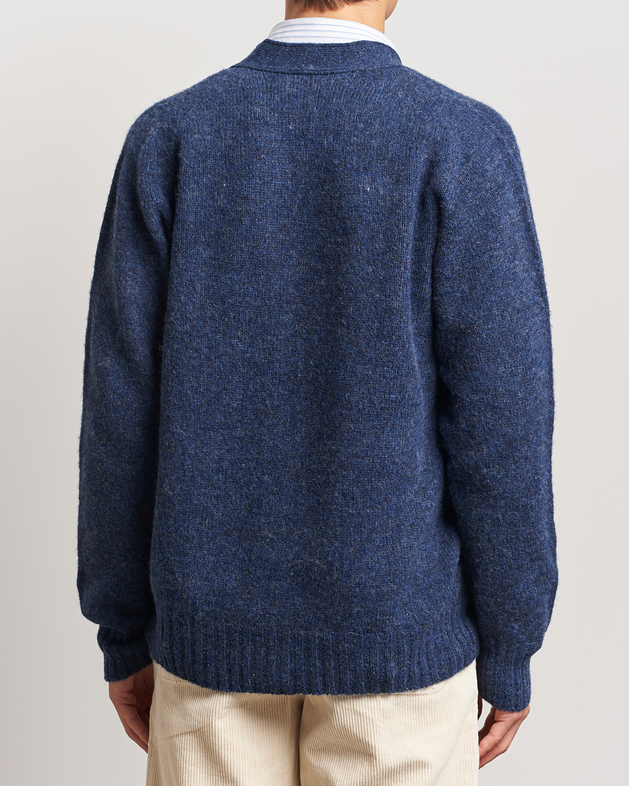 Herr | Tröjor | Howlin' | Shaggy Bear Cardigan Denim