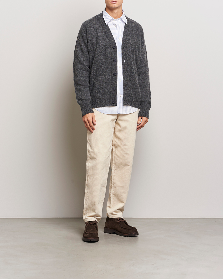 Herr | Tröjor | Howlin' | Shaggy Bear Cardigan Oxford