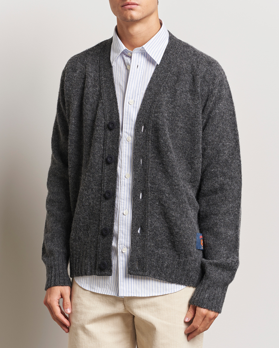 Herr | Tröjor | Howlin' | Shaggy Bear Cardigan Oxford