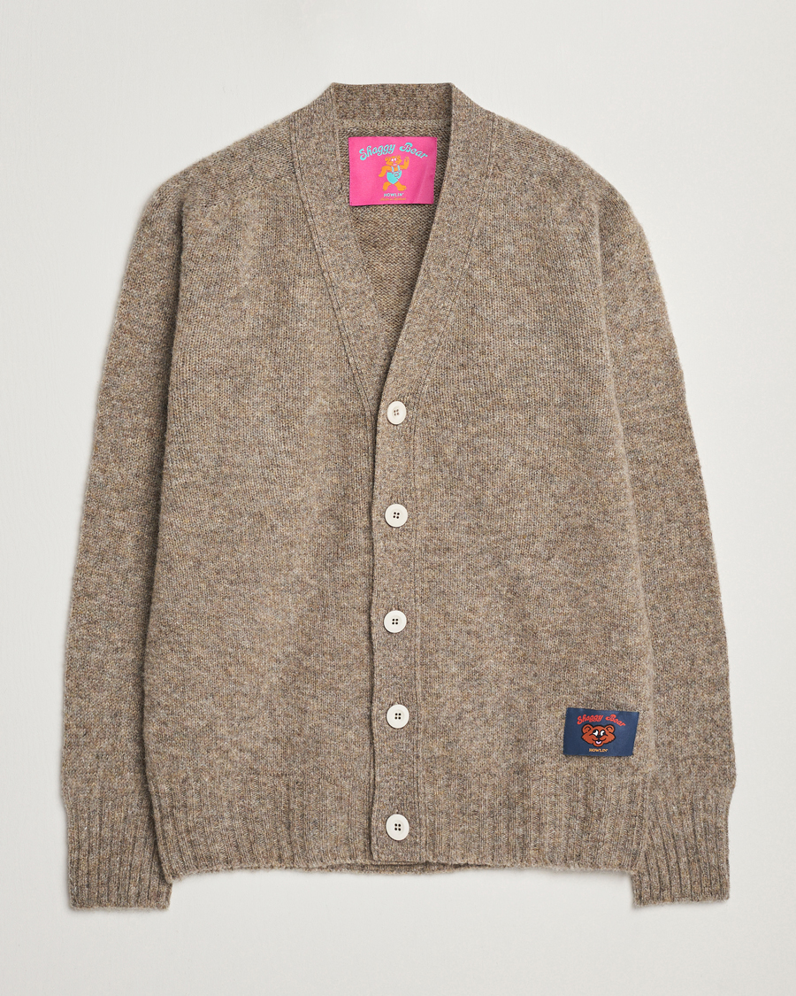 Herr | Tröjor | Howlin' | Shaggy Bear Cardigan Reflection