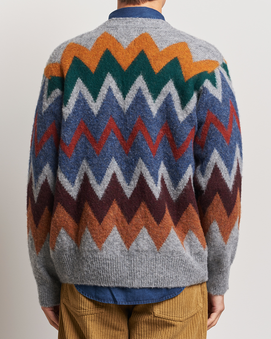 Herr | Tröjor | Howlin' | Brushed Wool Cardigan Med Grey