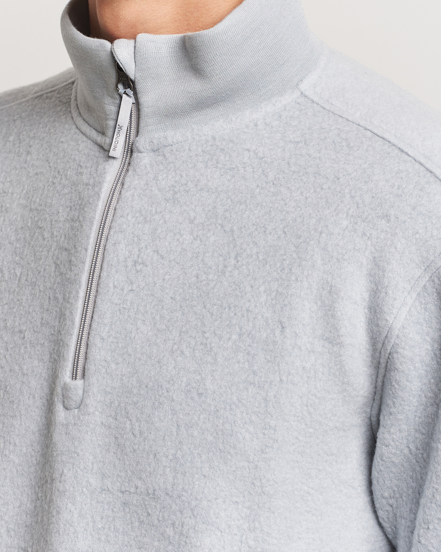 Herr | Tröjor | Houdini | Alto Wool/Tencel Half Zip Cloudy Grey