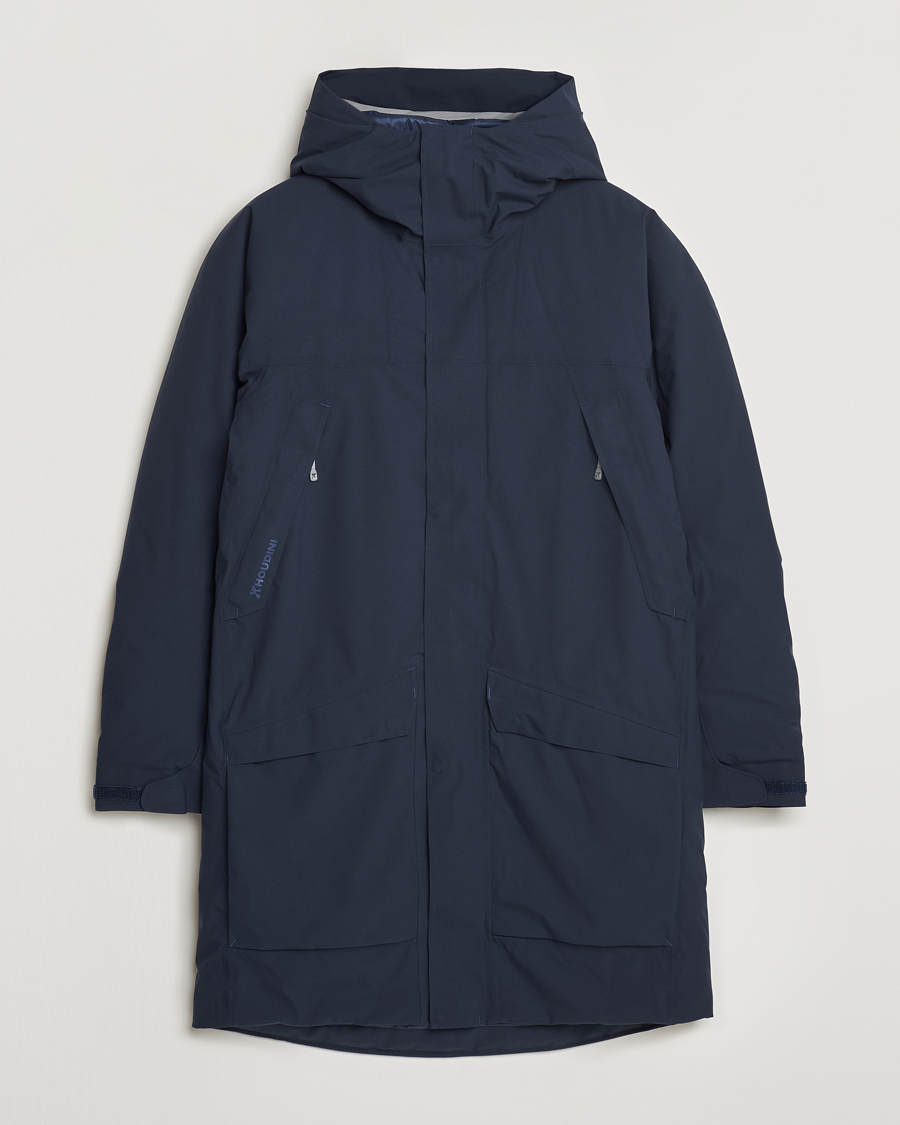 Herr | Jackor | Houdini | Fall In Waterproof Primaloft Parka Blue Illusion