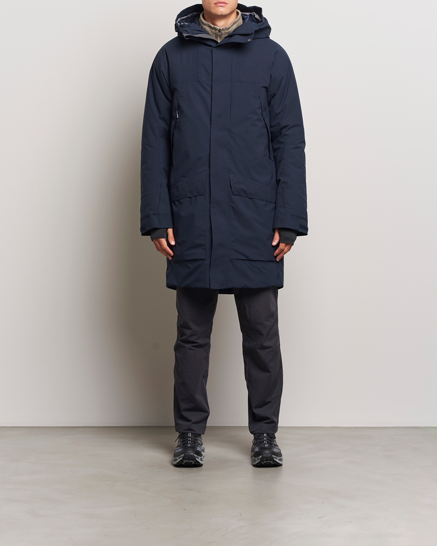 Herr | Jackor | Houdini | Fall In Waterproof Primaloft Parka Blue Illusion