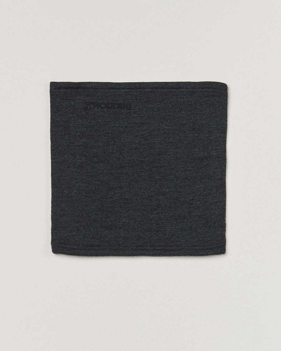 Herr | Houdini Alto Wool/Tencel Neck Gaiter True Black | Houdini | Alto Wool/Tencel Neck Gaiter True Black