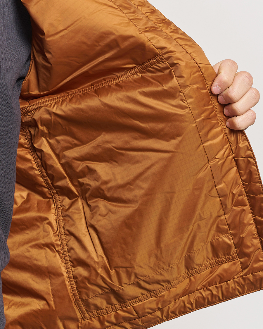 Herr | Jackor | Houdini | Dunfri Primaloft Padded Vest Rust Brown