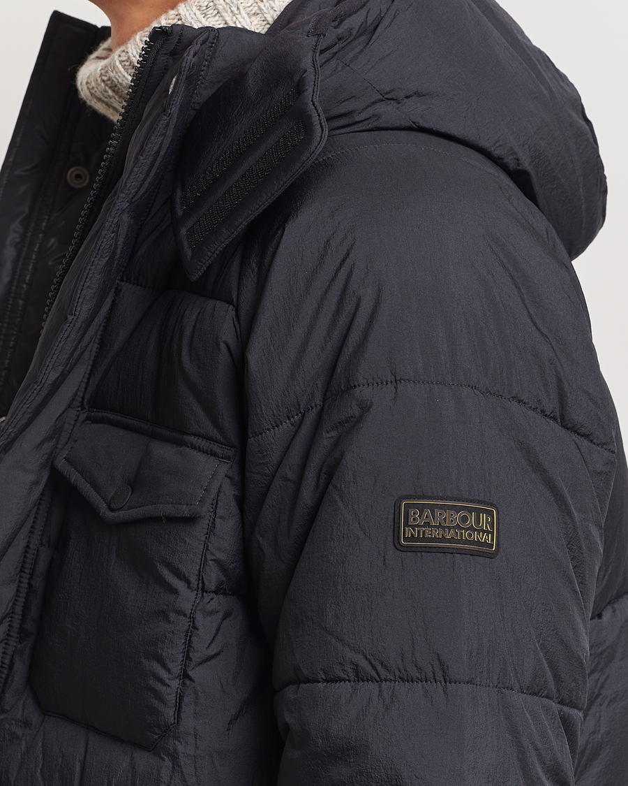 Herr | Jackor | Barbour International | Haze Padded Jacket Black
