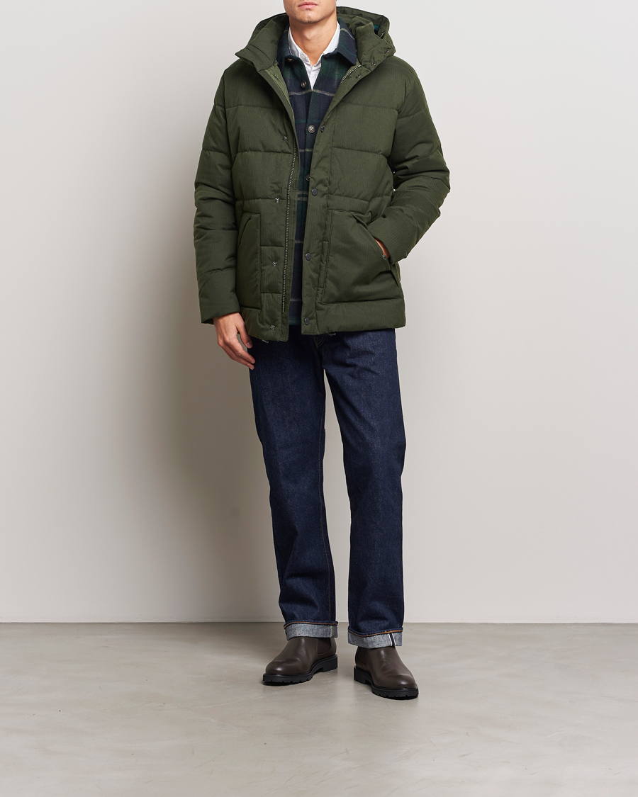 Herr | Jackor | Barbour Lifestyle | Brampton Puffer Jacket Sage