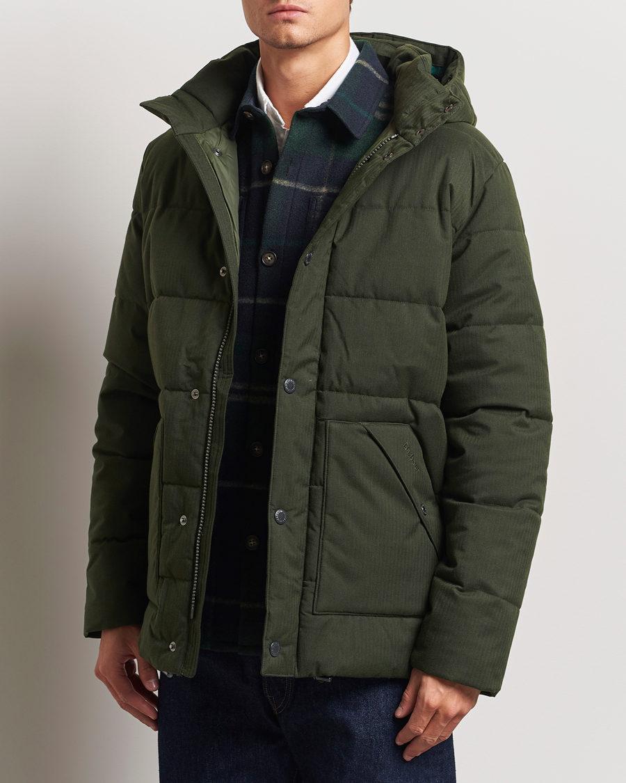Herr | Jackor | Barbour Lifestyle | Brampton Puffer Jacket Sage