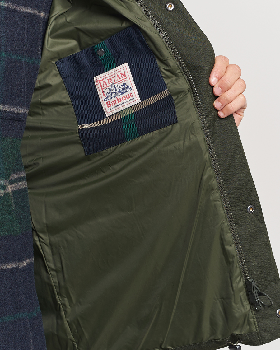 Herr | Jackor | Barbour Lifestyle | Brampton Puffer Jacket Sage