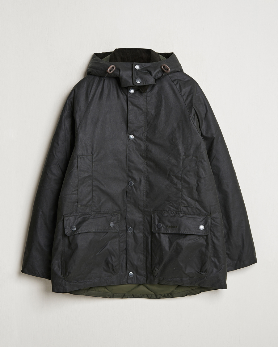 Herr | Jackor | Barbour Lifestyle | Modern Beaufort Padded Wax Jacket Sage