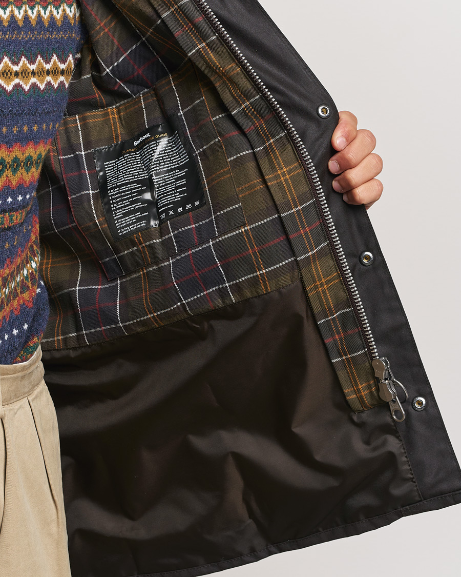 Herr | Jackor | Barbour Lifestyle | Ashby Wax Jacket Rustic