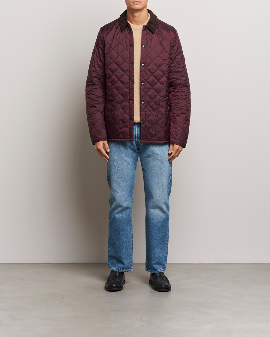 Herr | Jackor | Barbour Lifestyle | Heritage Liddesdale Jacket Winter Blackberry