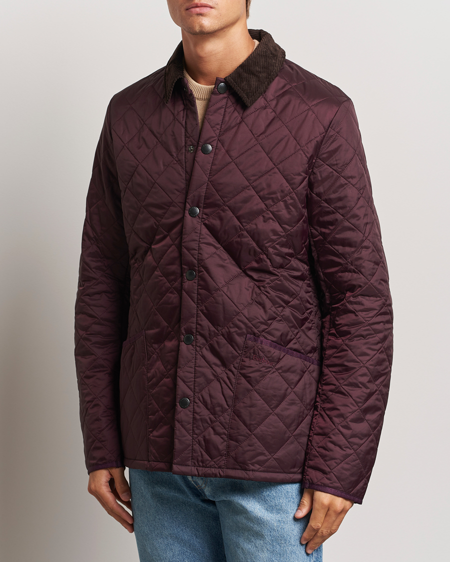 Herr | Jackor | Barbour Lifestyle | Heritage Liddesdale Jacket Winter Blackberry