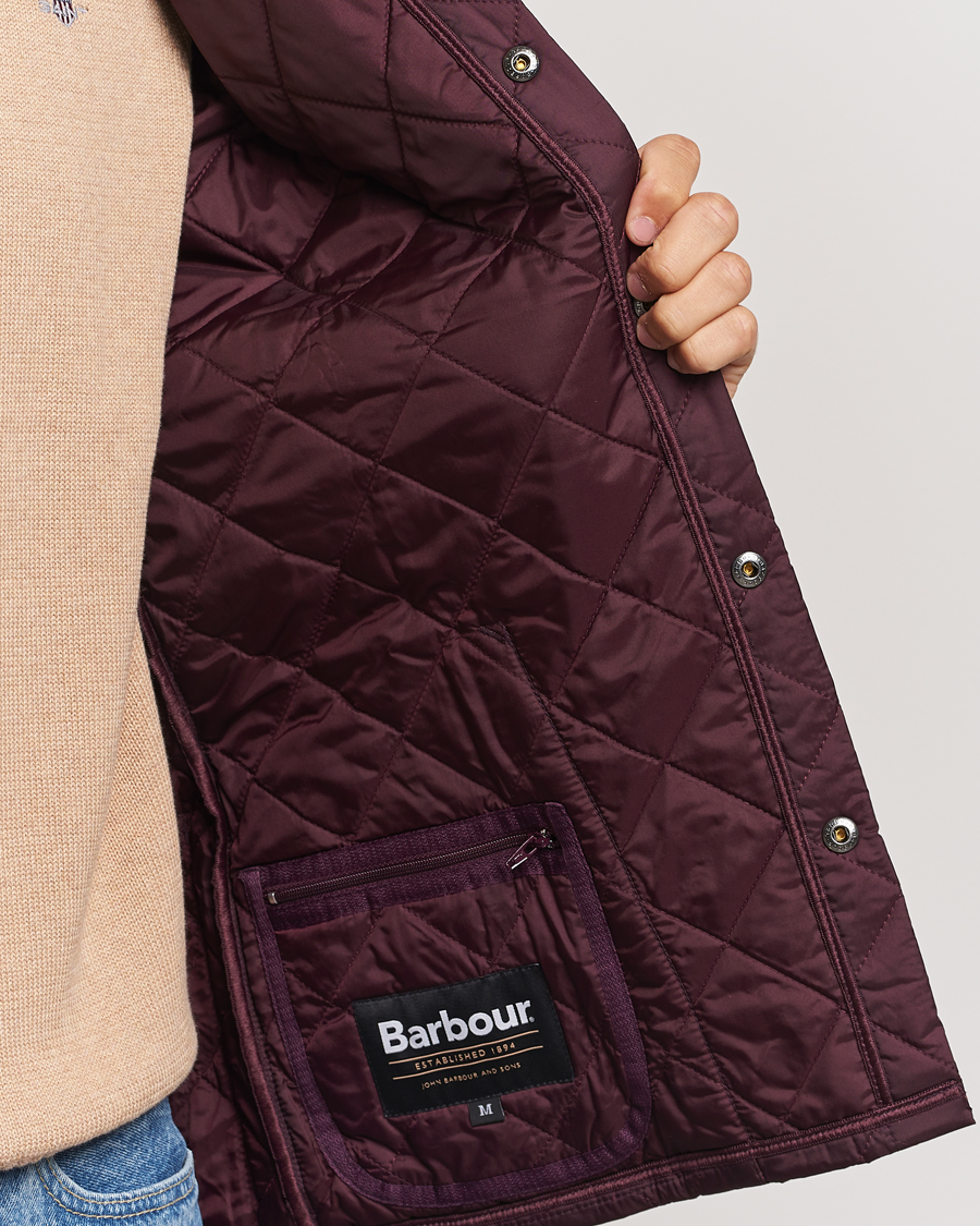 Herr | Jackor | Barbour Lifestyle | Heritage Liddesdale Jacket Winter Blackberry