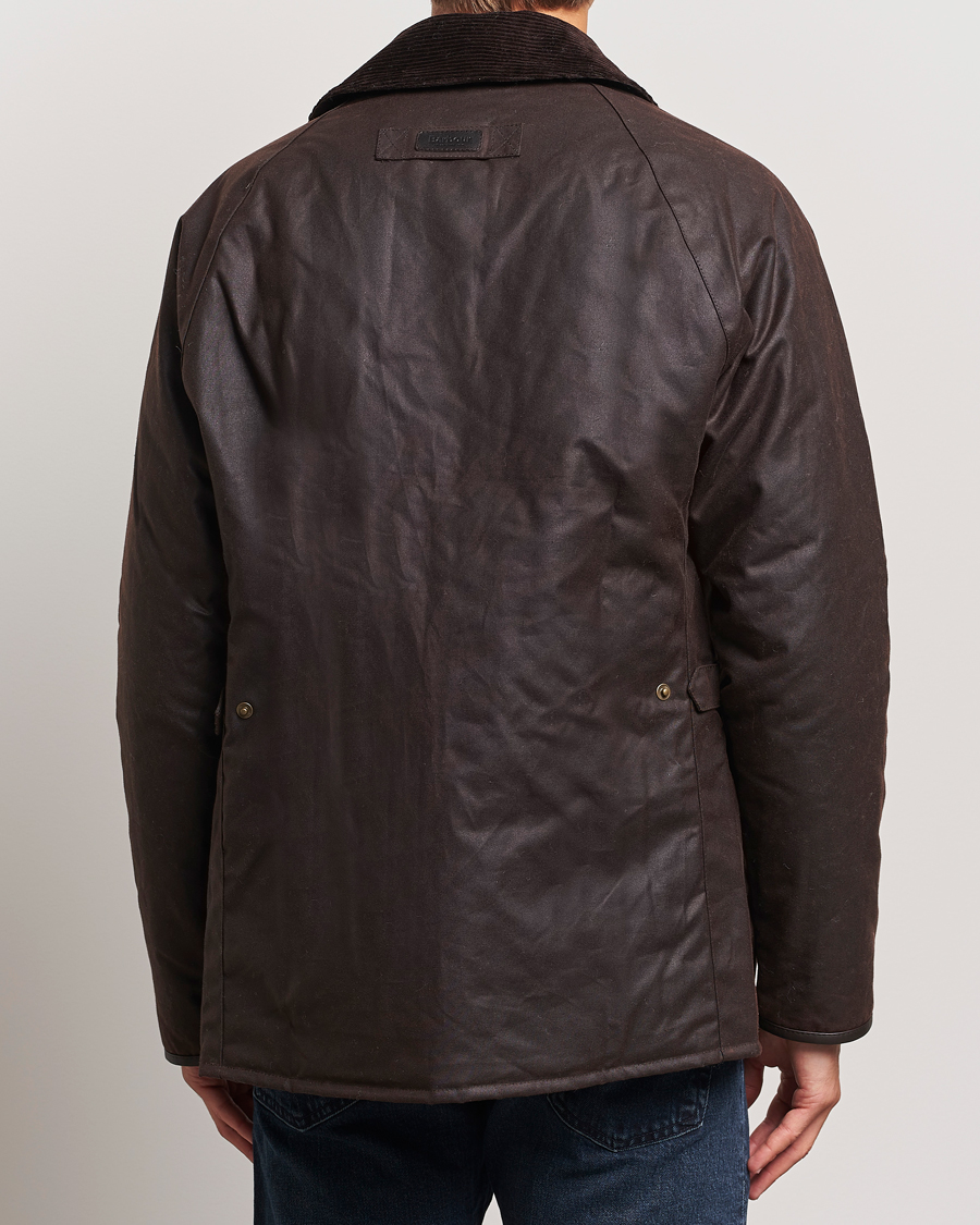 Herr | Jackor | Barbour Lifestyle | Stratford Tattersall Wax Jacket Rustic