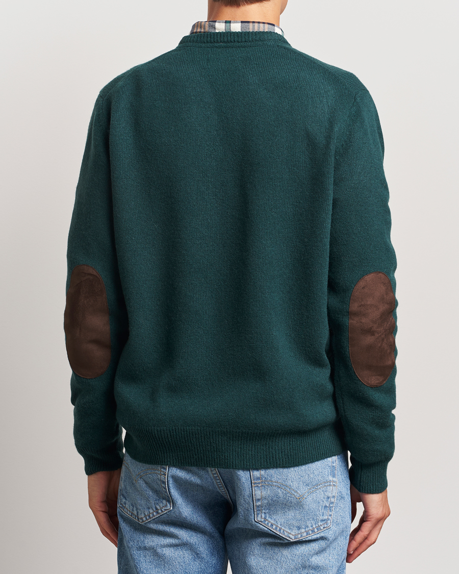 Herr | Tröjor | Barbour Lifestyle | Patch Crew Evergreen