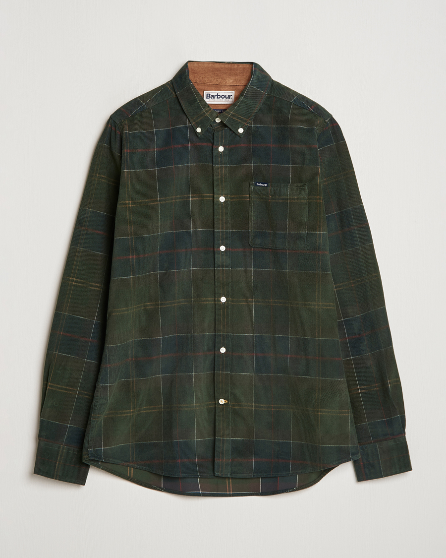 Herr | Skjortor | Barbour Lifestyle | Blair Corduroy Check Shirt Classic Tartan