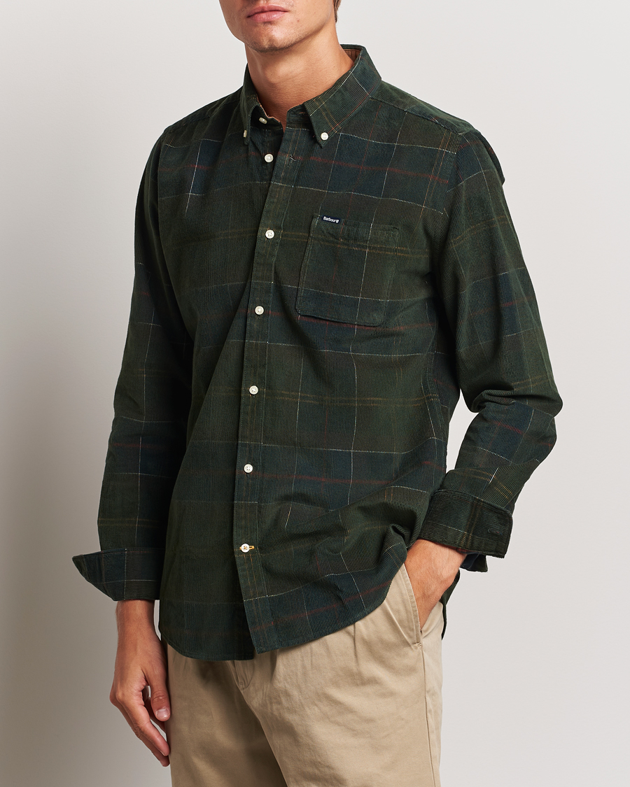 Herr | Skjortor | Barbour Lifestyle | Blair Corduroy Check Shirt Classic Tartan