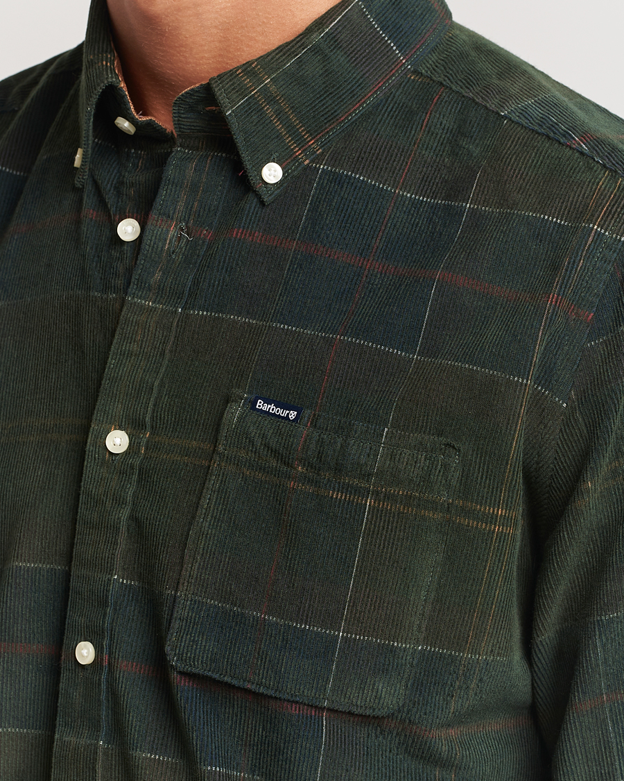 Herr | Skjortor | Barbour Lifestyle | Blair Corduroy Check Shirt Classic Tartan