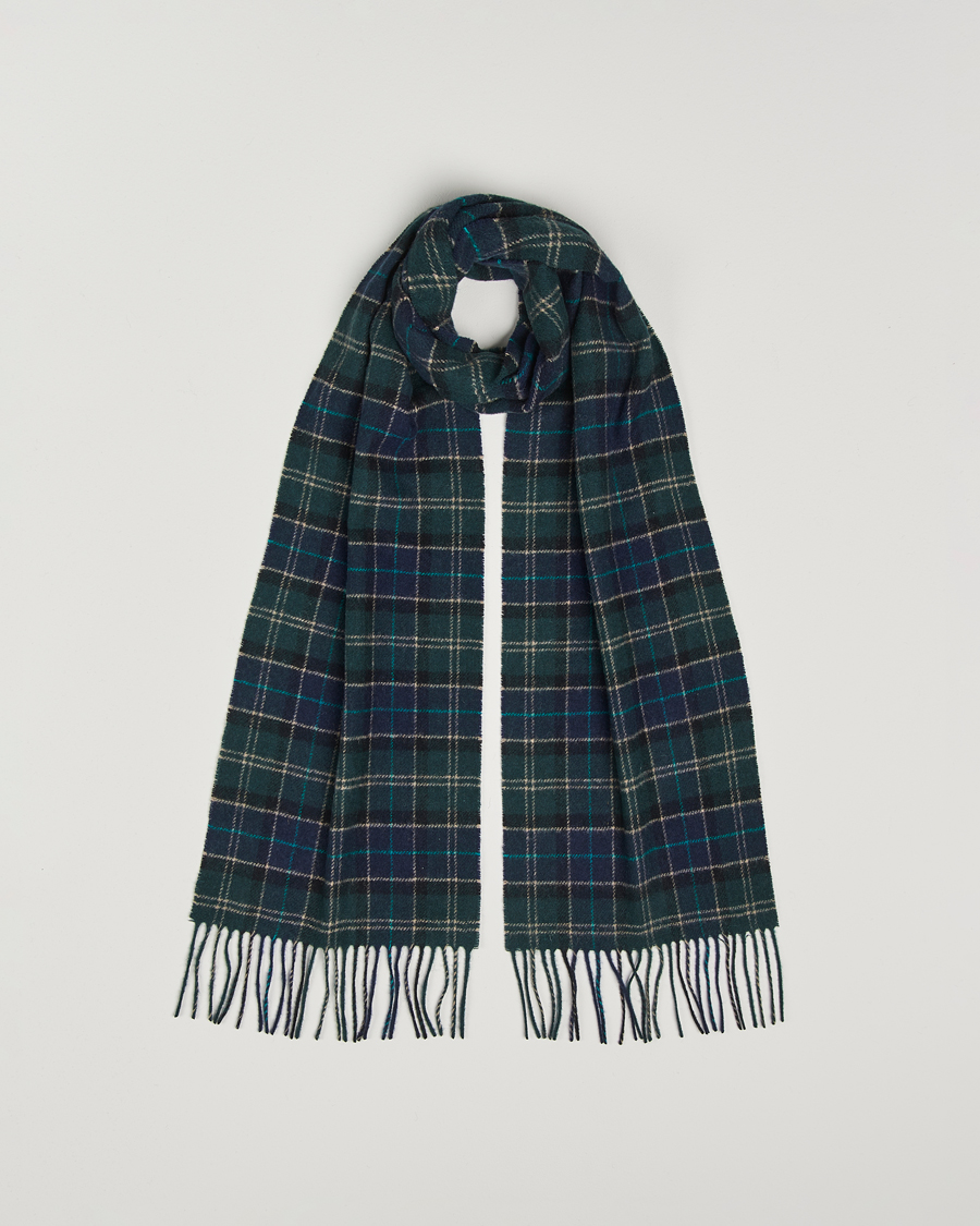 Herr | Barbour Lifestyle Tartan Lambswool Scarf Green Loch | Barbour Lifestyle | Tartan Lambswool Scarf Green Loch