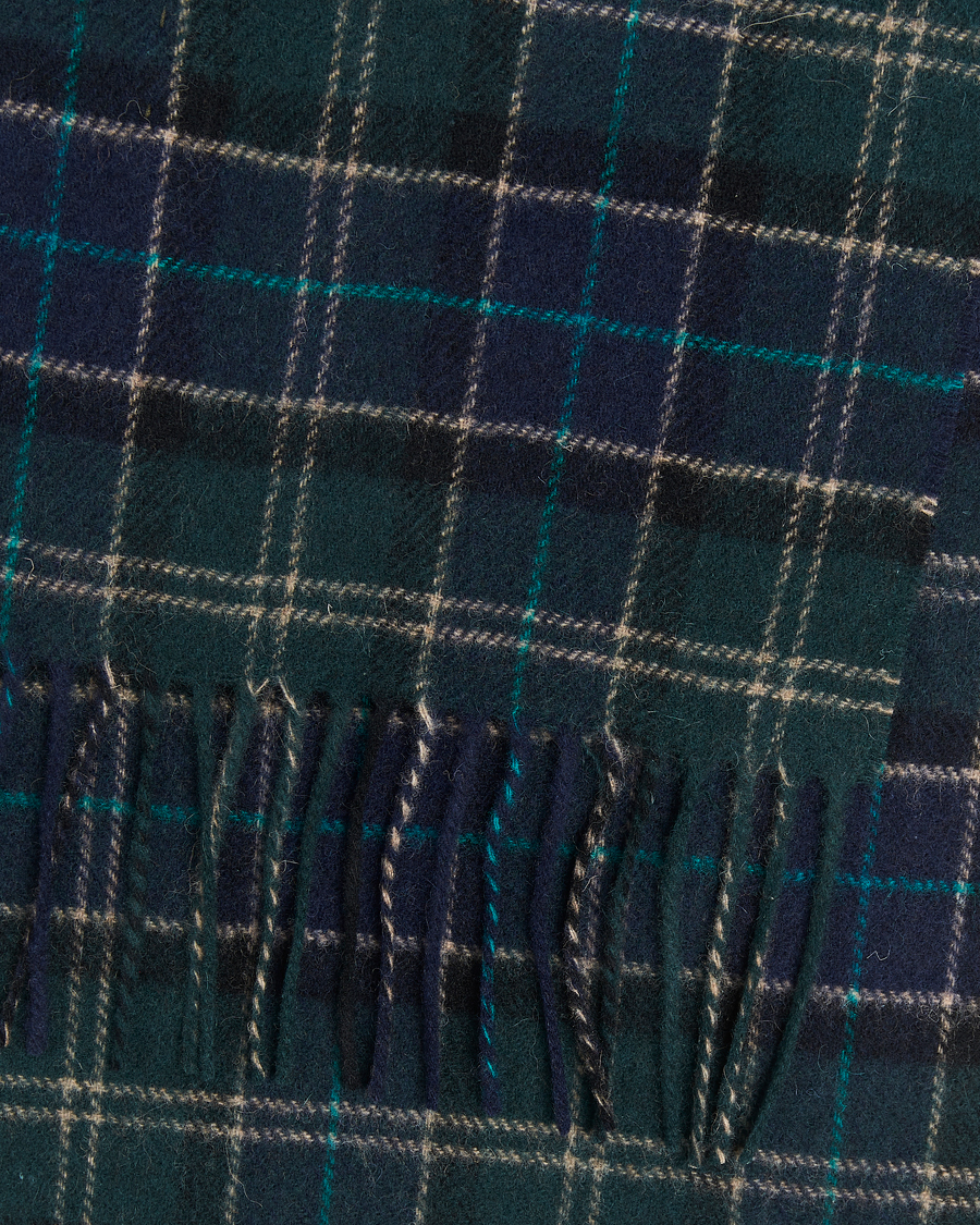 Herr | Barbour Lifestyle Tartan Lambswool Scarf Green Loch | Barbour Lifestyle | Tartan Lambswool Scarf Green Loch