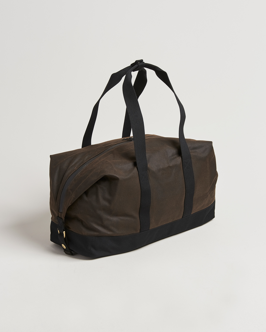 Herr | Barbour Lifestyle Field Wax Holdall Olive/Black | Barbour Lifestyle | Field Wax Holdall Olive/Black