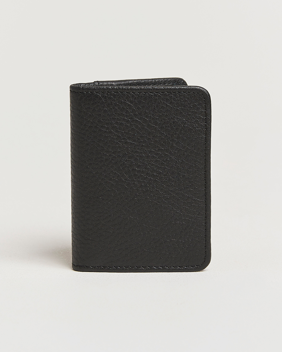 Herr | Plånböcker | Loake Shoemakers | Fenchurch Grained Leather Card Holder Black