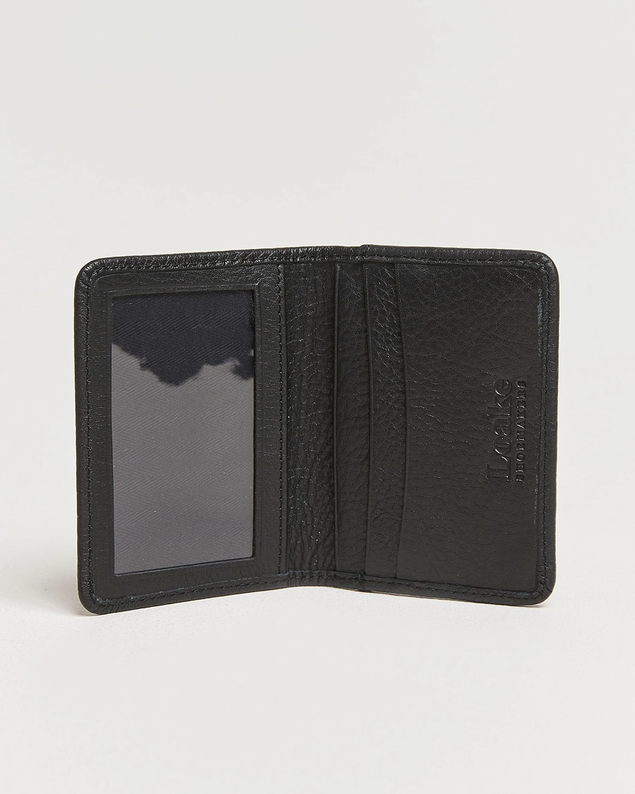Herr | Plånböcker | Loake 1880 | Fenchurch Grained Leather Card Holder Black