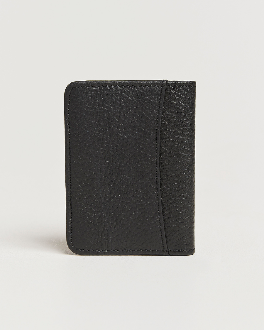 Herr | Plånböcker | Loake Shoemakers | Fenchurch Grained Leather Card Holder Black