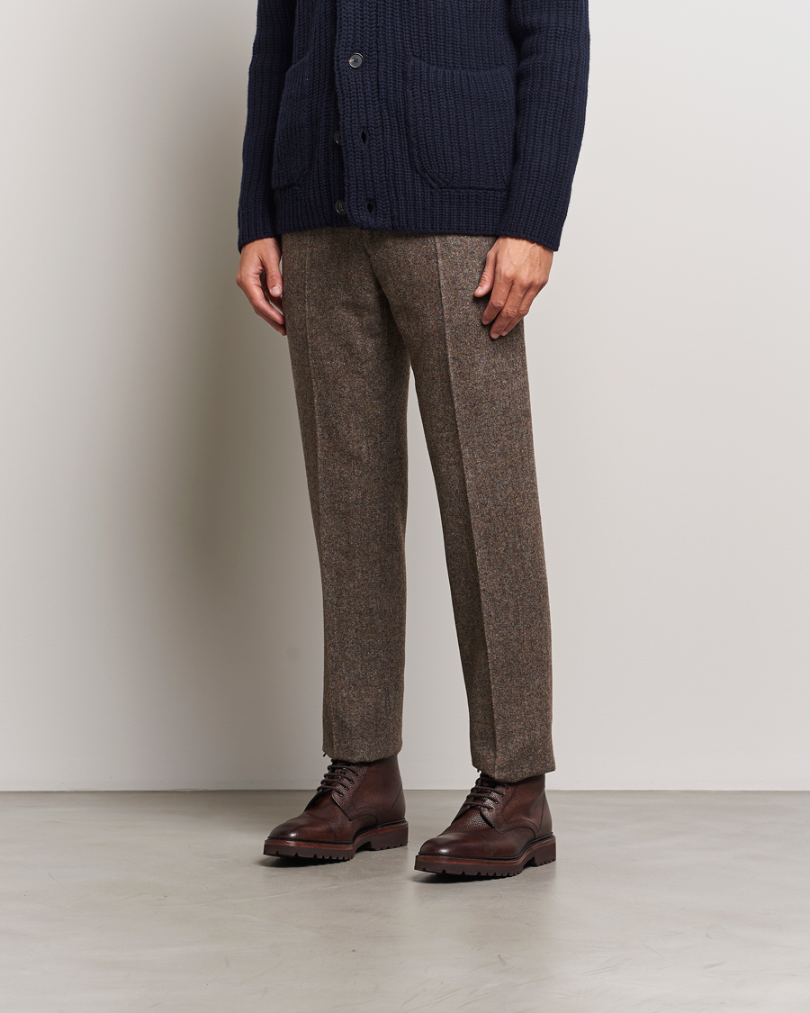 Herr | Kängor | Loake Shoemakers | Aquarius Grained Lightweight Boot Dark Brown