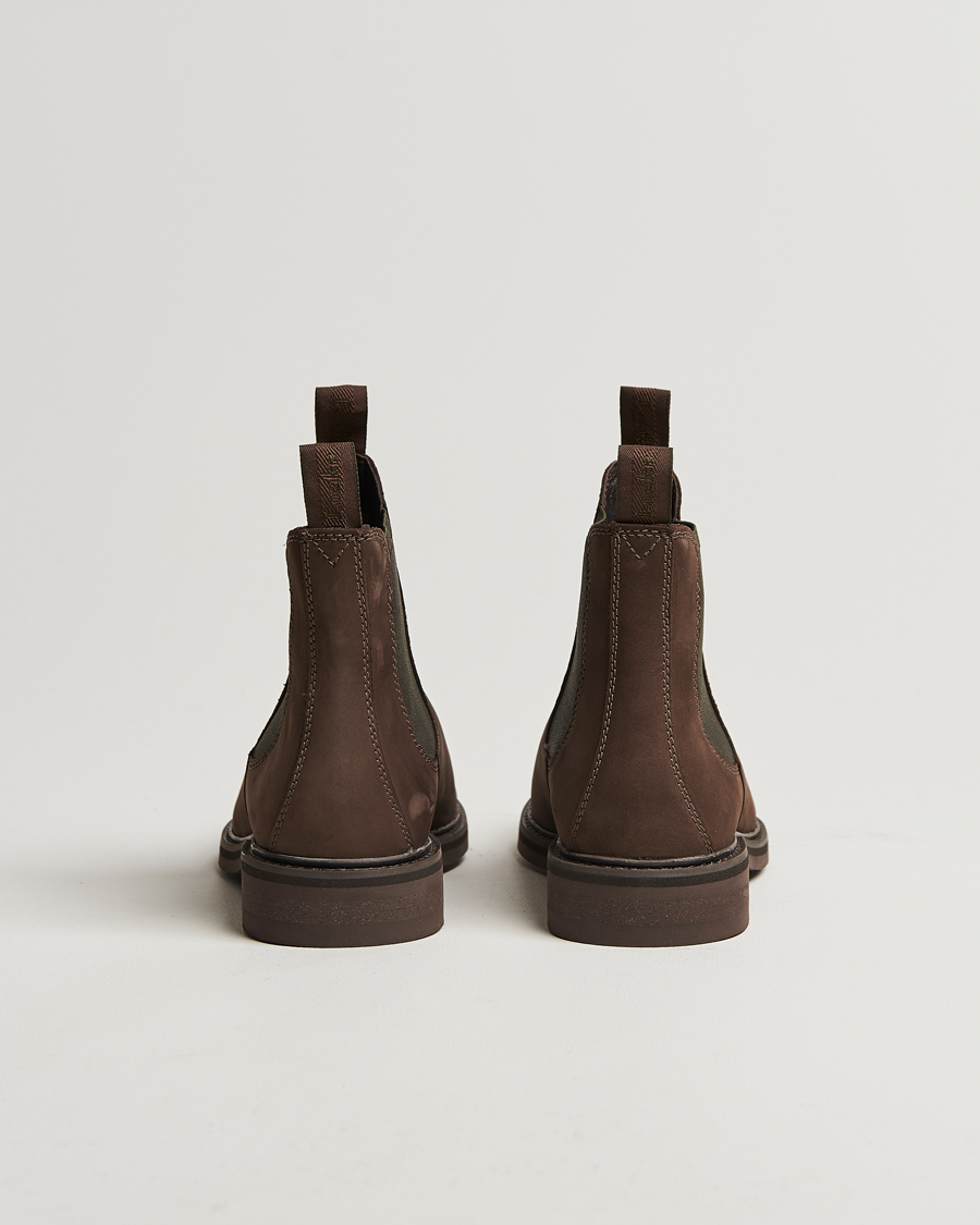 Herr | Kängor | Loake 1880 | Ducksworth Waterproof Chelsea Boot Brown Nubuck