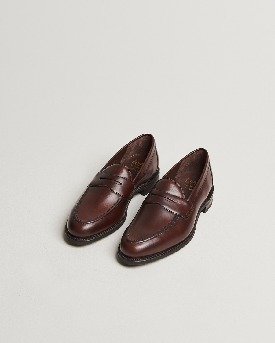 Herr | Loafers | Loake 1880 | Imperial Penny Loafer Dark Brown