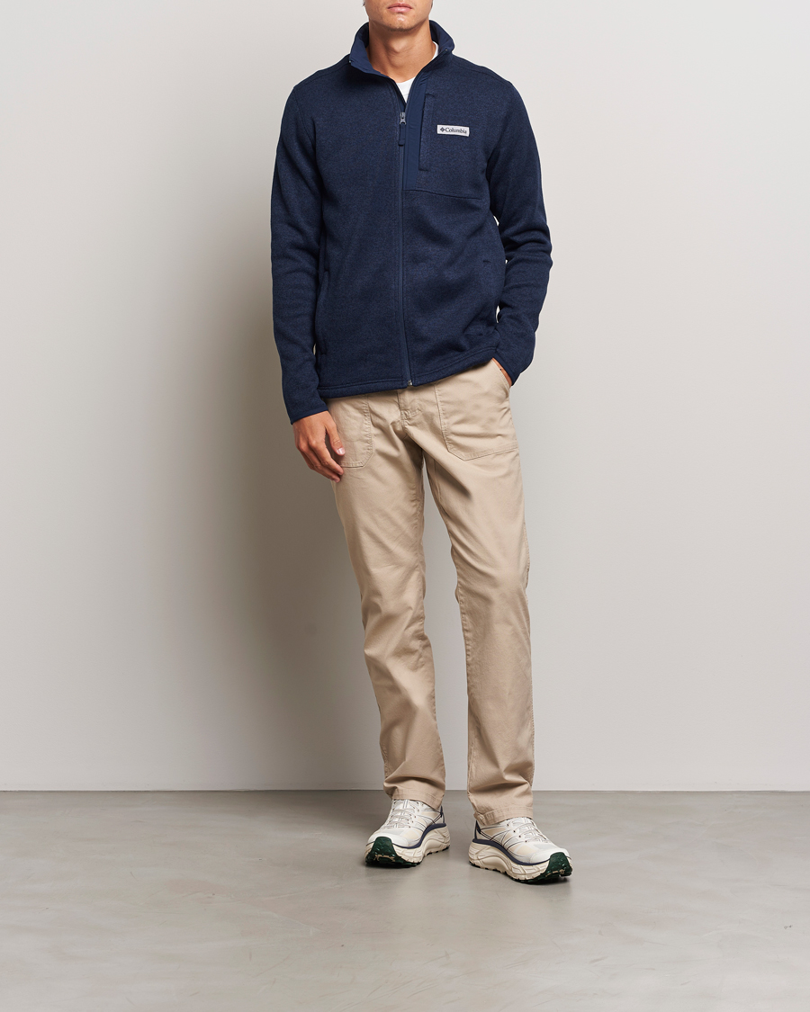Herr | Tröjor | Columbia | Sweater Weather Fleece Jacket Collegiate Navy