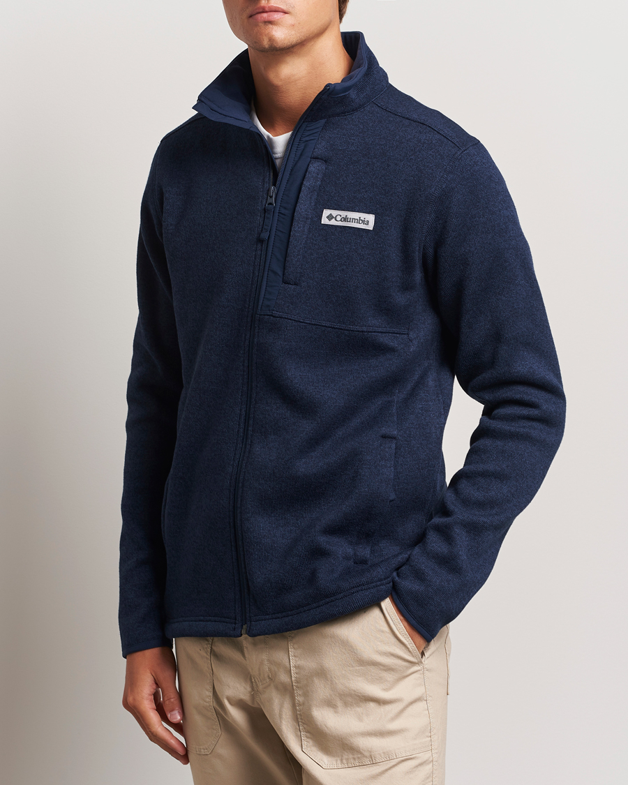 Herr | Tröjor | Columbia | Sweater Weather Fleece Jacket Collegiate Navy