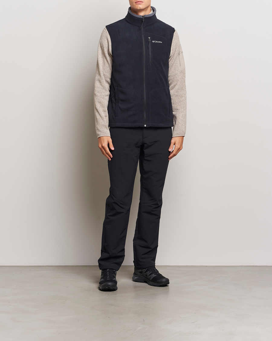 Herr | Västar | Columbia | Fast Trek Full Zip Fleece Vest Black